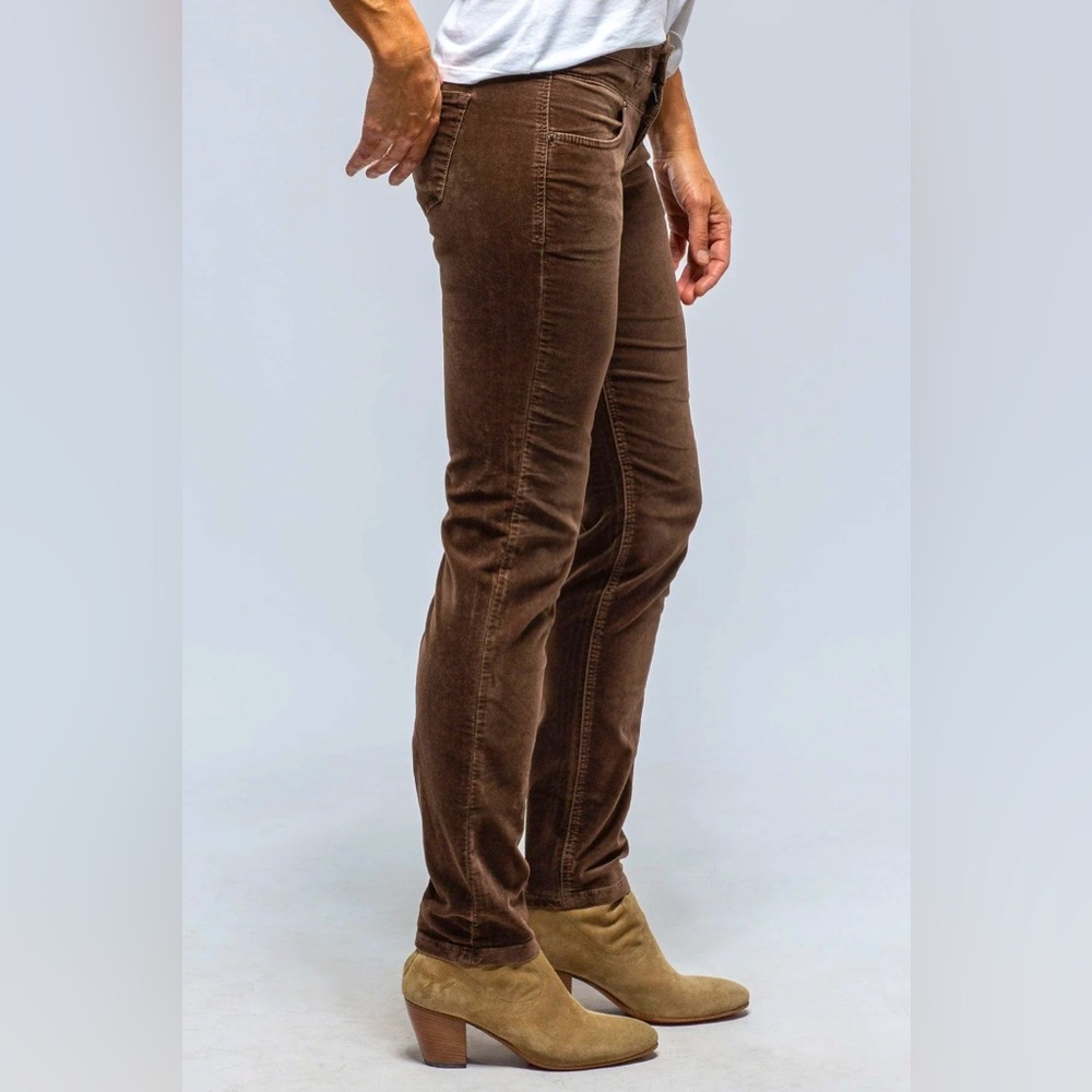 MAC Dream Slim Velvet in Fawn Brown Jeans